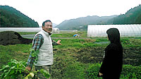 京丹波町の無農薬有機栽培の