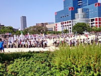「大阪市をなくすな」扇町集会＆パレード